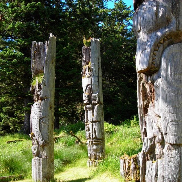 Totem Poles Haida Gwaii