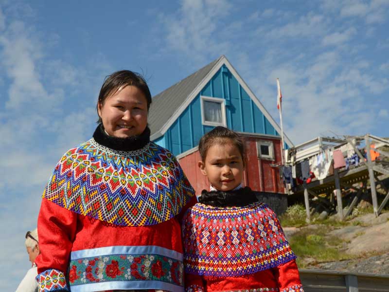 Experience Greenland, traditional costumes