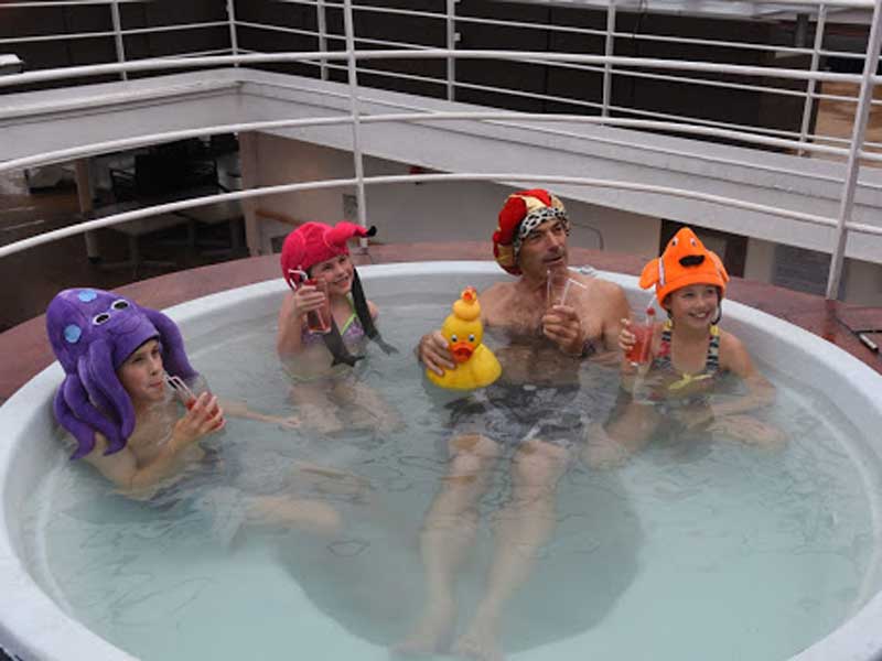 hot tub expedition cruise ship