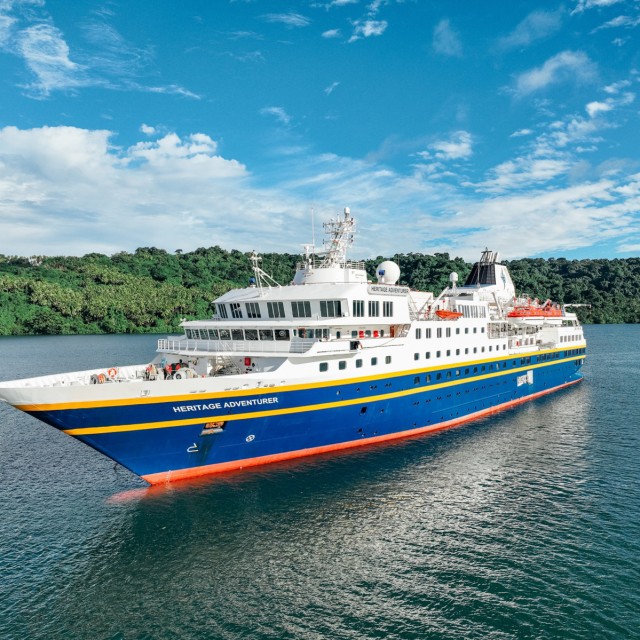 Heritage Adventurer in Vanuatu © D Brown - Heritage Adventurer