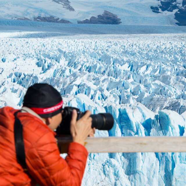 Photography at Perito Mereno Glacier