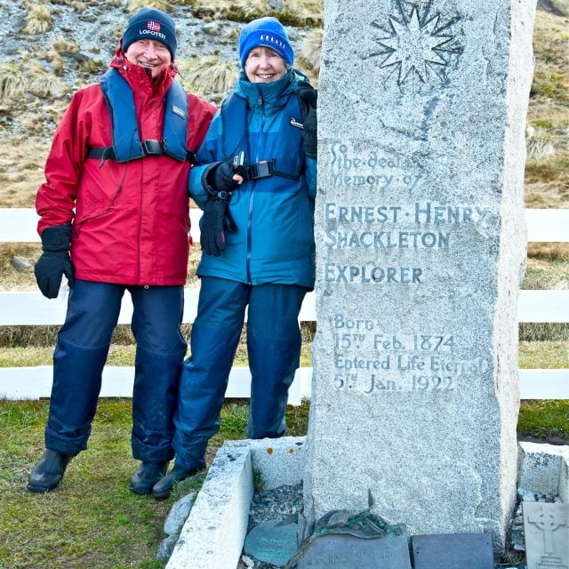 Shackleton plaque