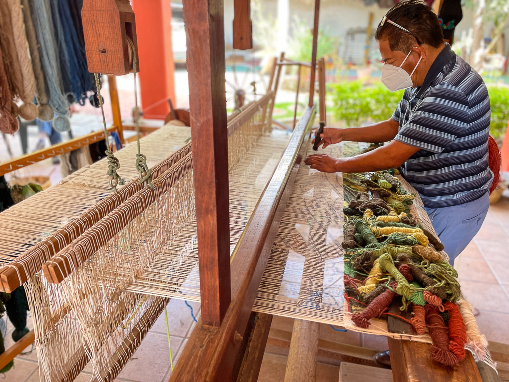 Oaxacan weaving