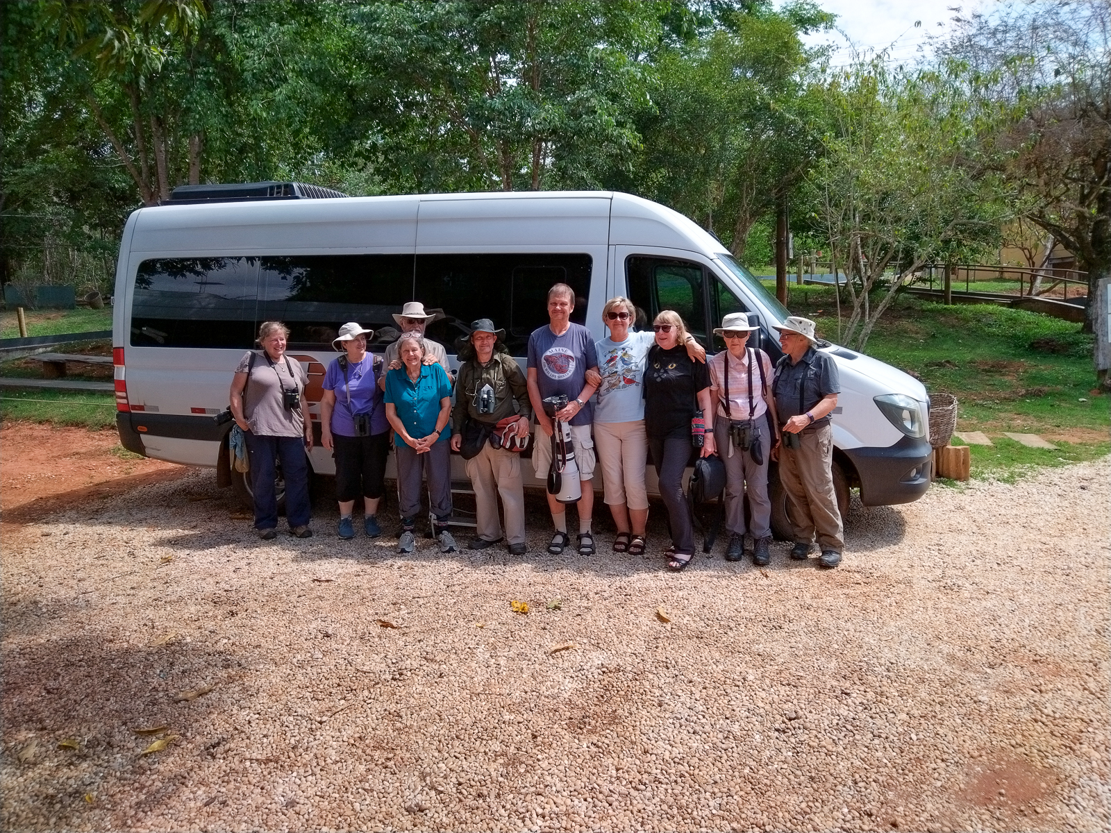 Birding tour with van in Brazil