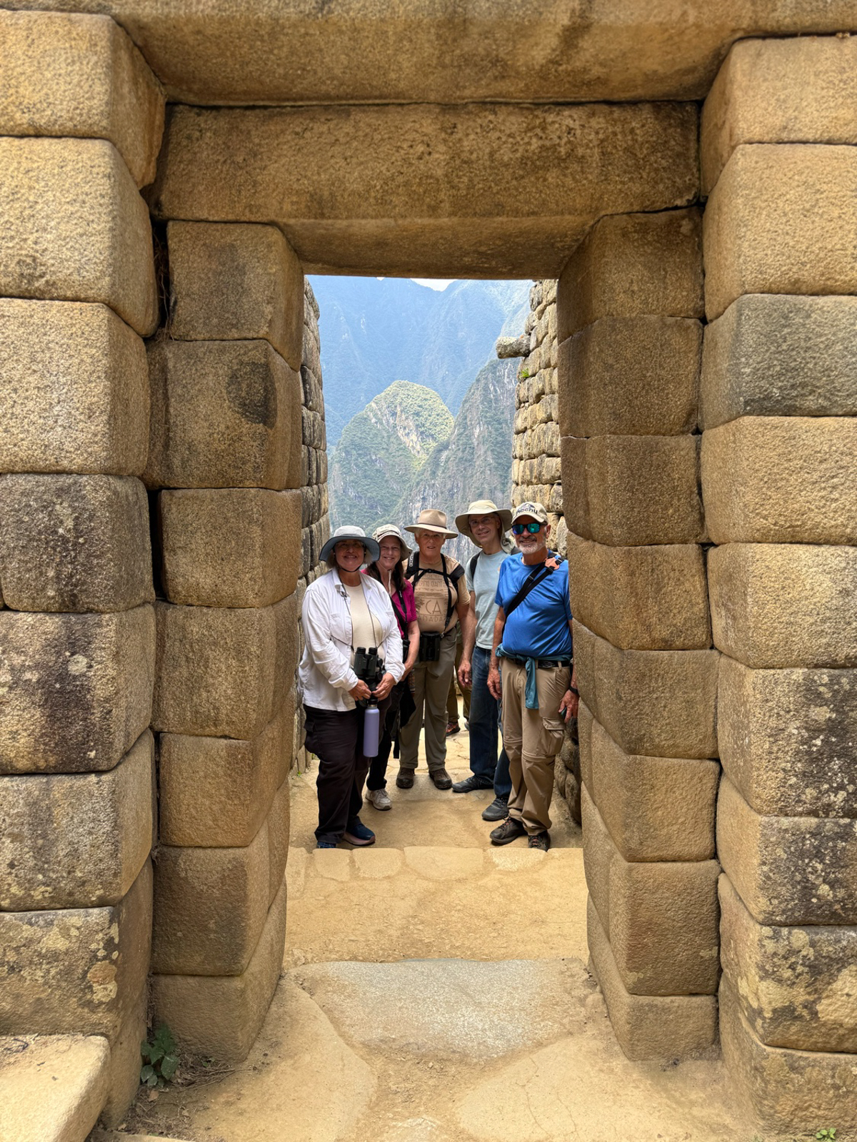 Group at Machu Picchur