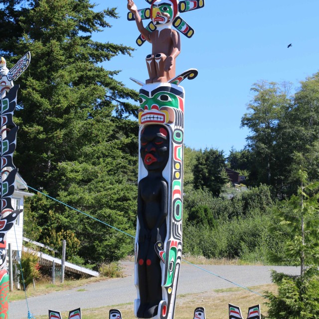 Namgis Burial Grounds, Alert Bay