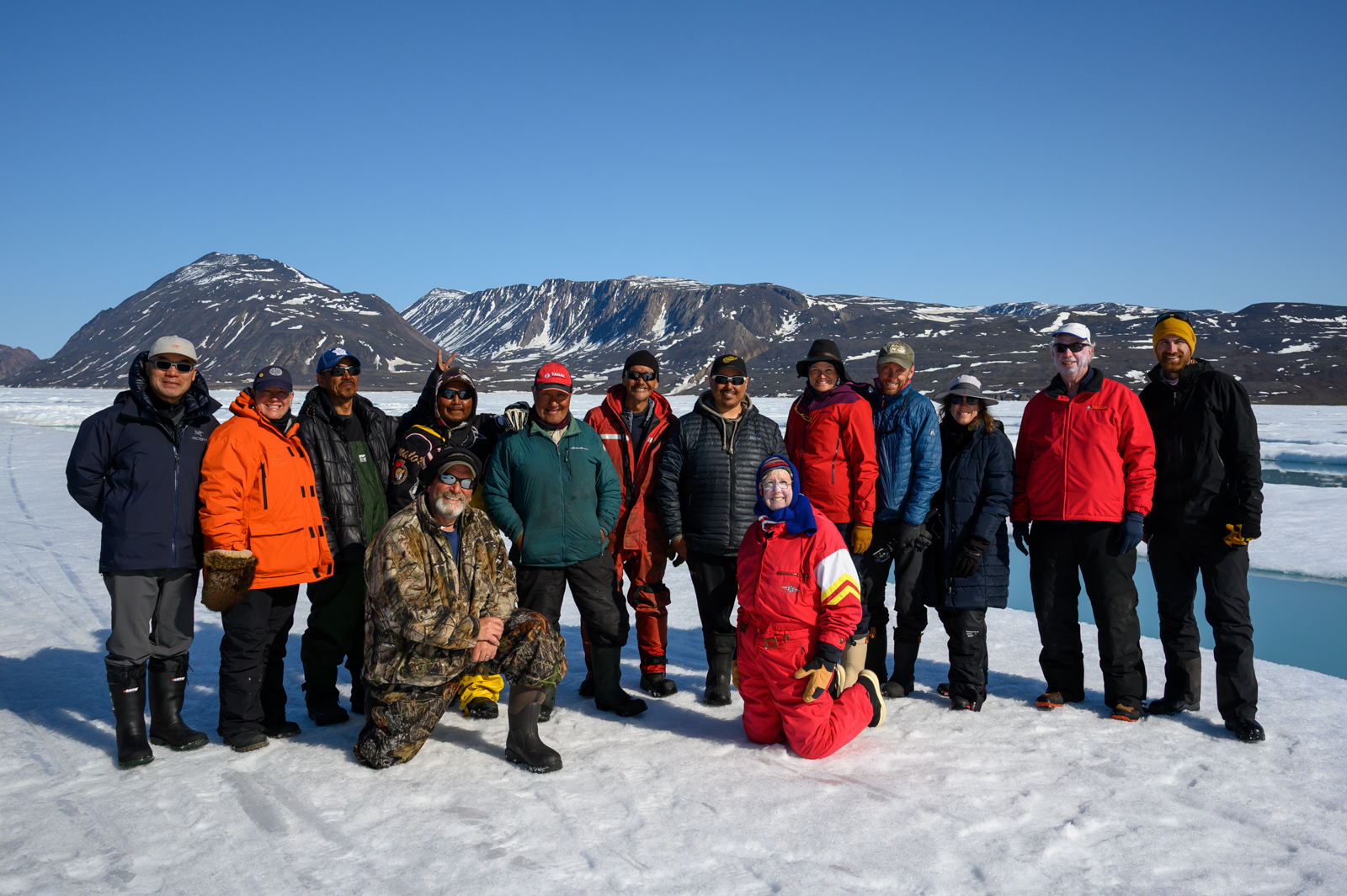 Pond Inlet tour group