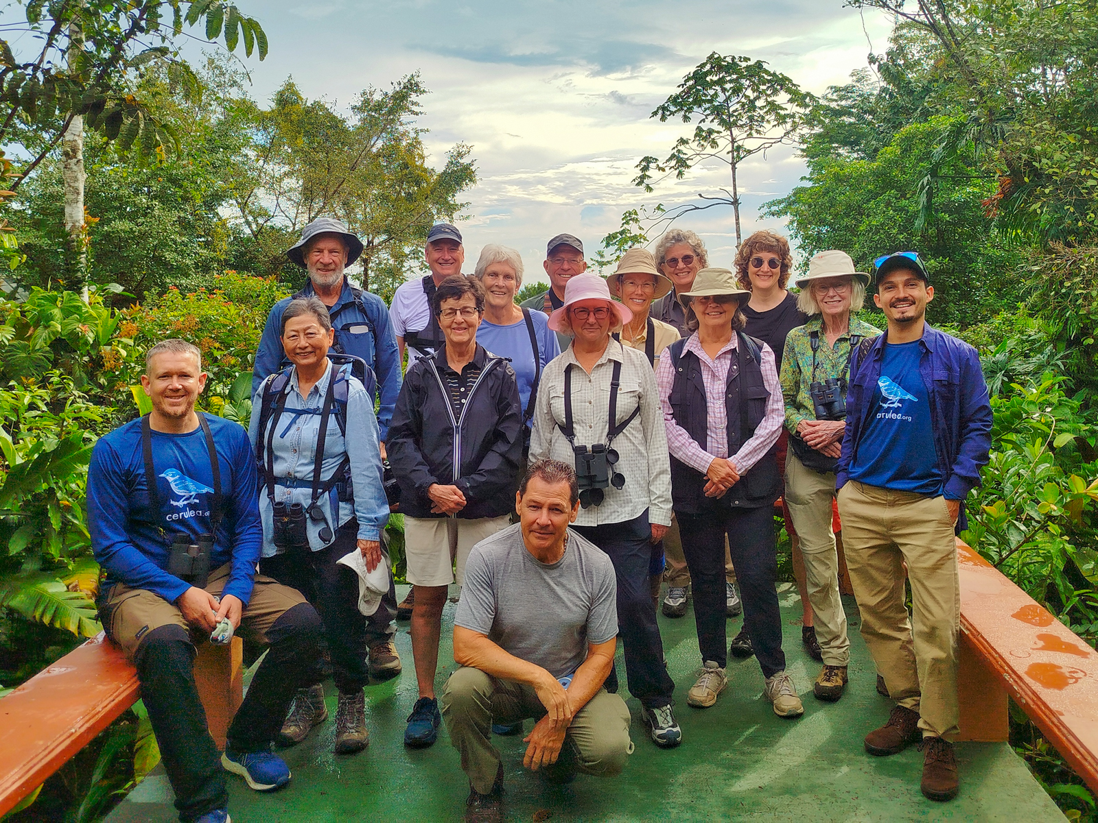 Costa Rica birding group